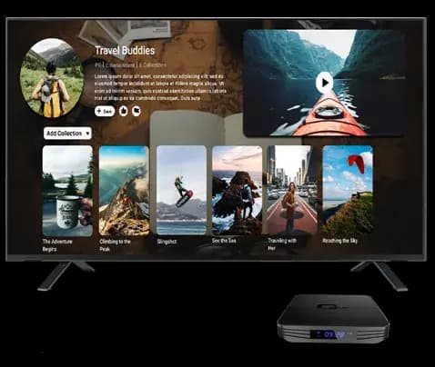 TV and Remote